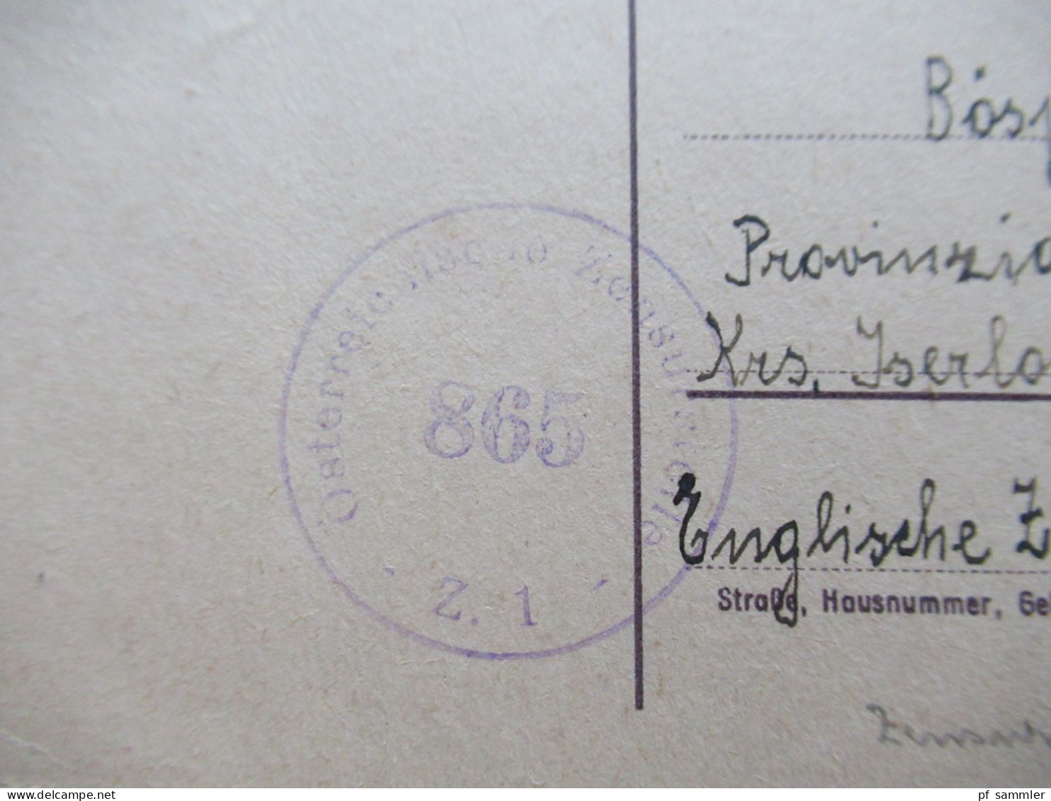 Österreich 1950 Auslands Postkarte Ganzsache P 332 Mit Zusatzfrankatur Und Zensurstempel Oesterreichische Zensurstelle Z - Briefkaarten