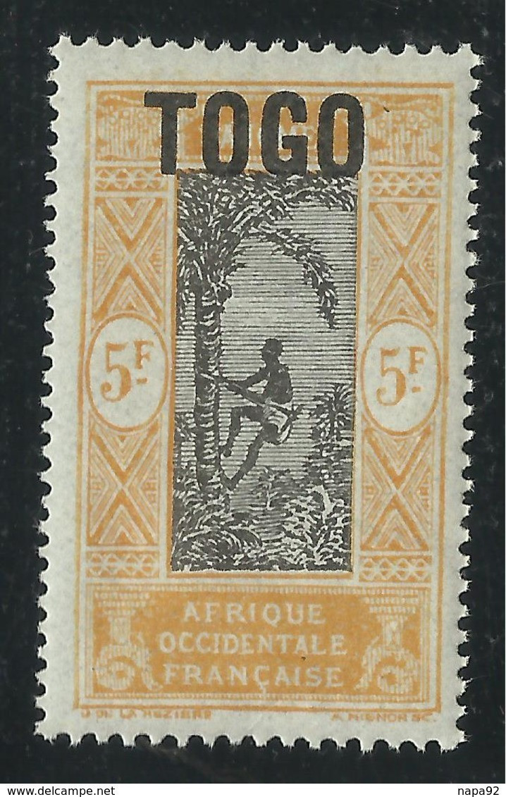 TOGO 1921 YT 118** - Unused Stamps