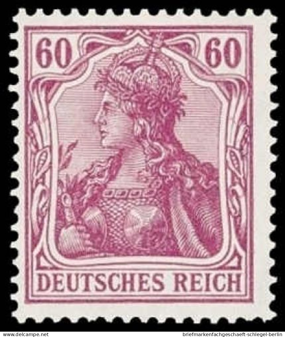 Deutsches Reich, 1911, 92Ia, Postfrisch - Sonstige & Ohne Zuordnung