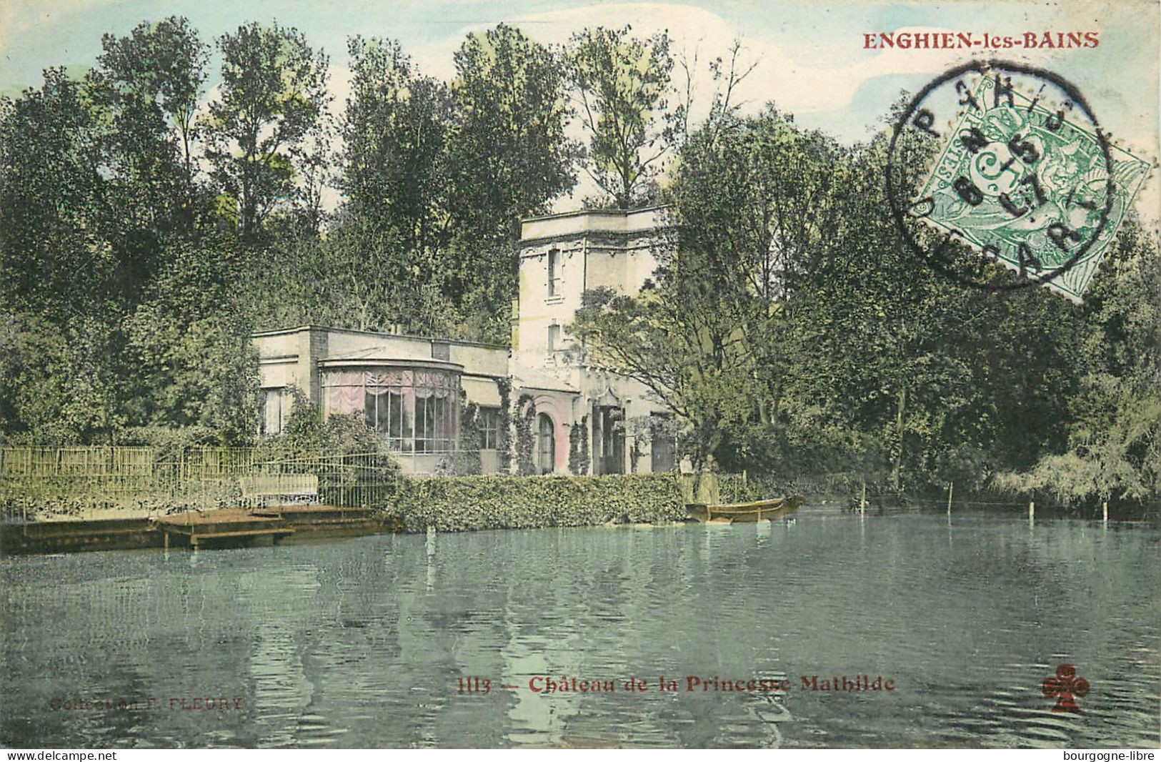 ENGHIEN LES BAINS CHATEAU PRINCESSE MATHILDE - Enghien Les Bains