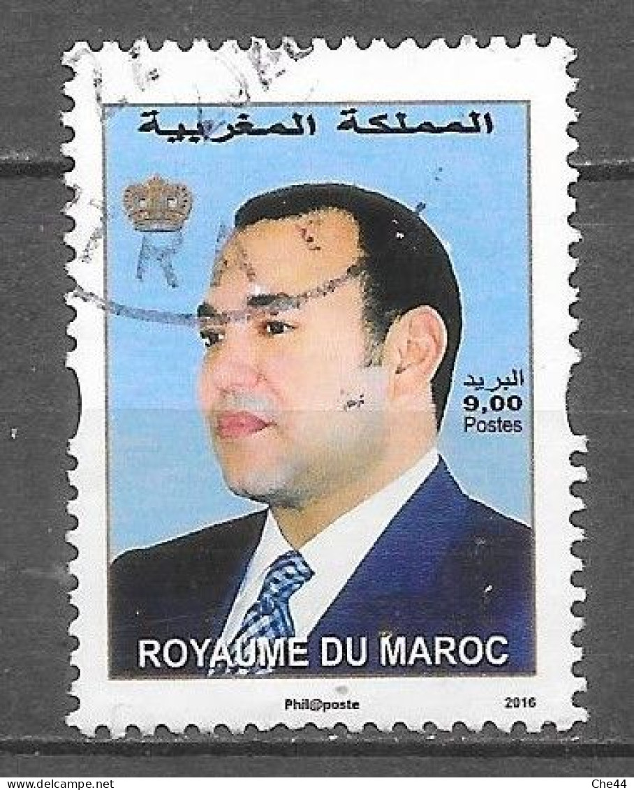 Série Courante : SM Le Roi Mohamed VI (Millésime 2016) : N°1733 Chez YT. (Voir Commentaires) - Marokko (1956-...)