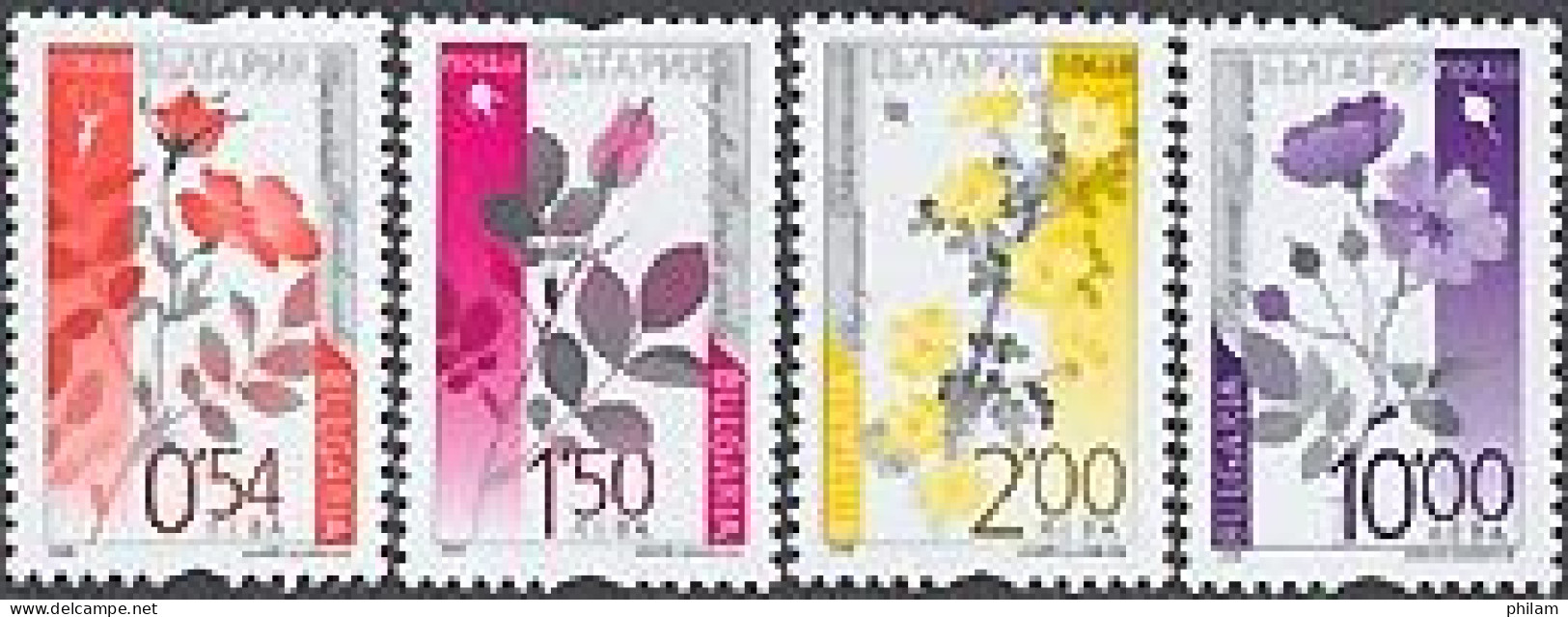 BULGARIE 2006 - Fleurs - Hautes Valeurs - 4 V. - Ungebraucht