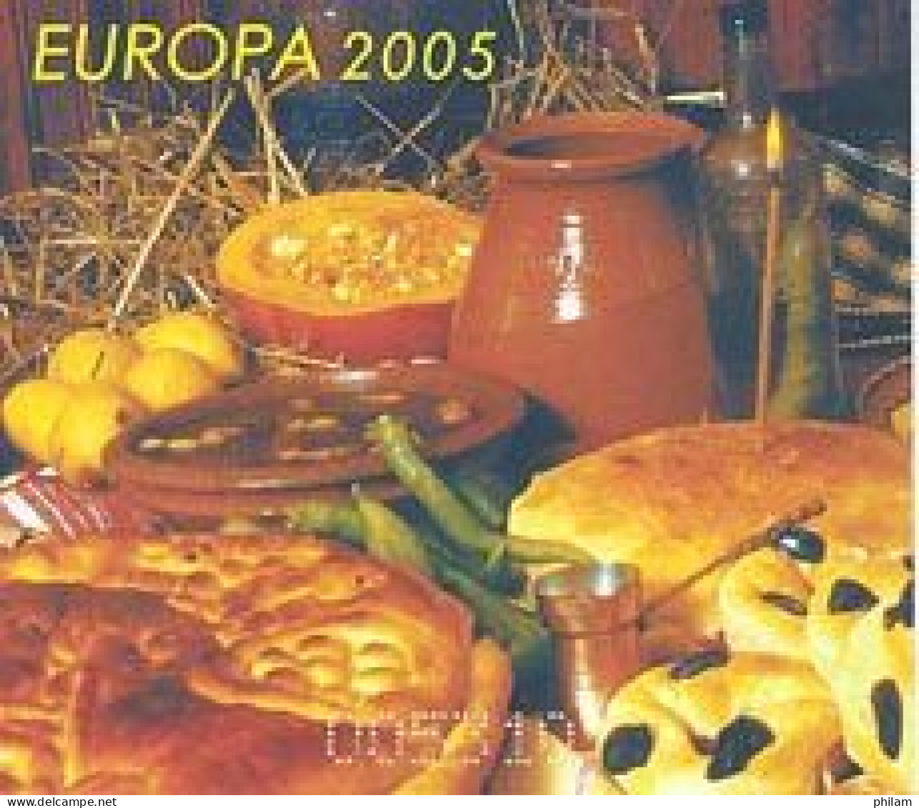BULGARIE 2005 - Europa - La Gastronomie - Carnet - Ongebruikt