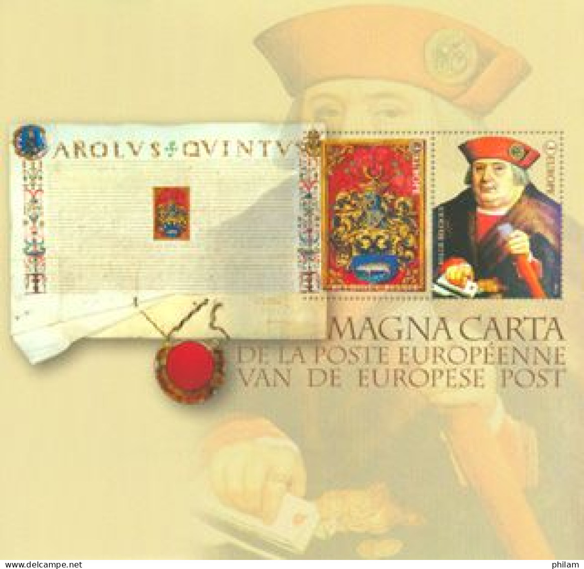 BELGIQUE 2015 - NA 33 - Magna Carta De La Poste Européenne - Bozzetti Non Adottati [NA]