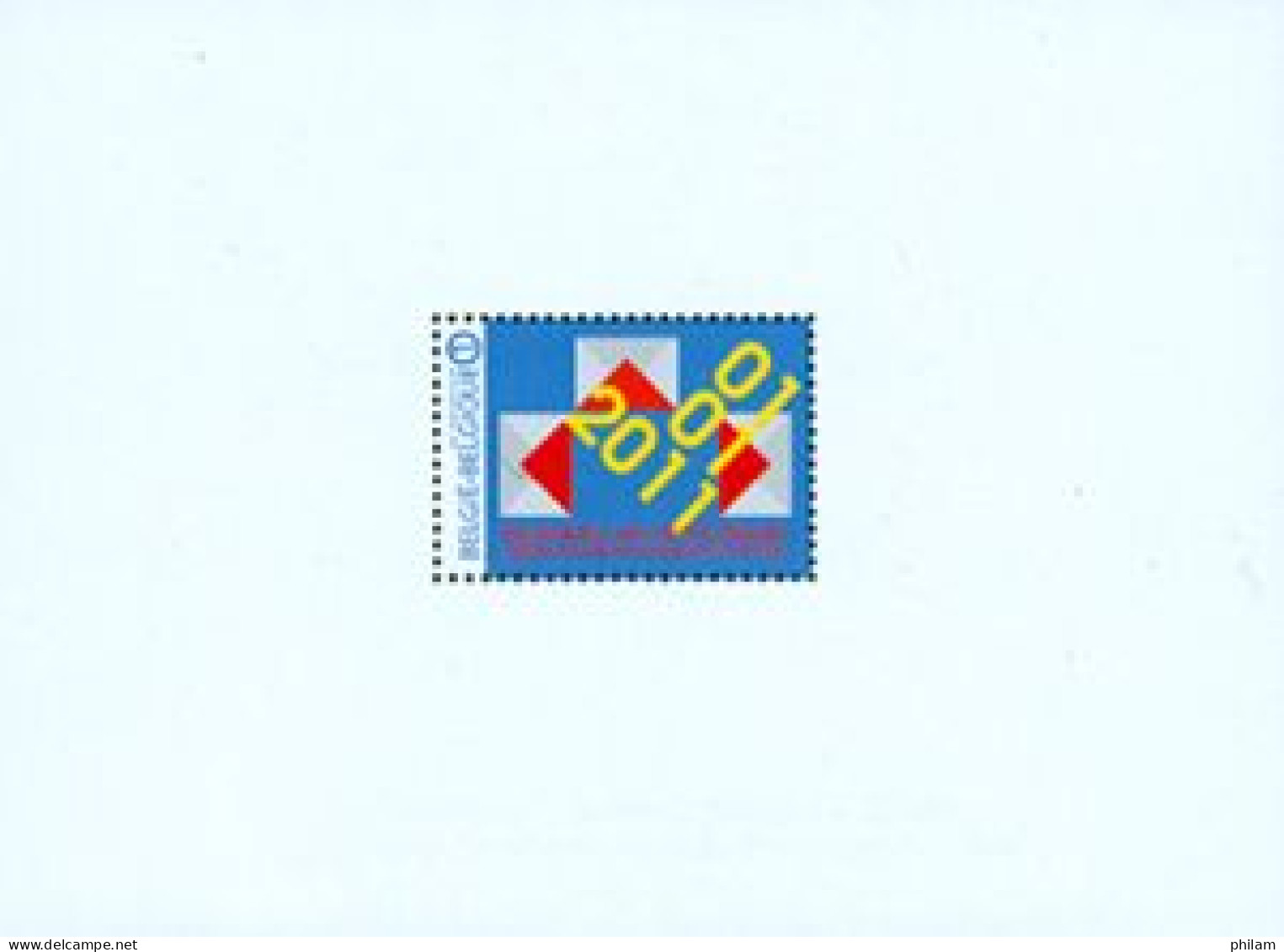 BELGIQUE 2011 - NA 26 - Libéralisation Du Marché Postal - Non-adopted Trials [NA]