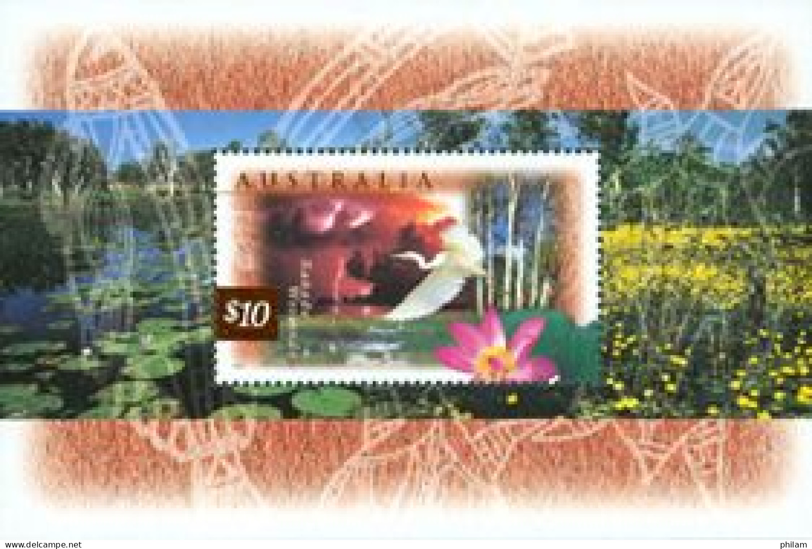 AUSTRALIE 1997 - Faune Et Flore Des Wetland - Bloc - Mint Stamps