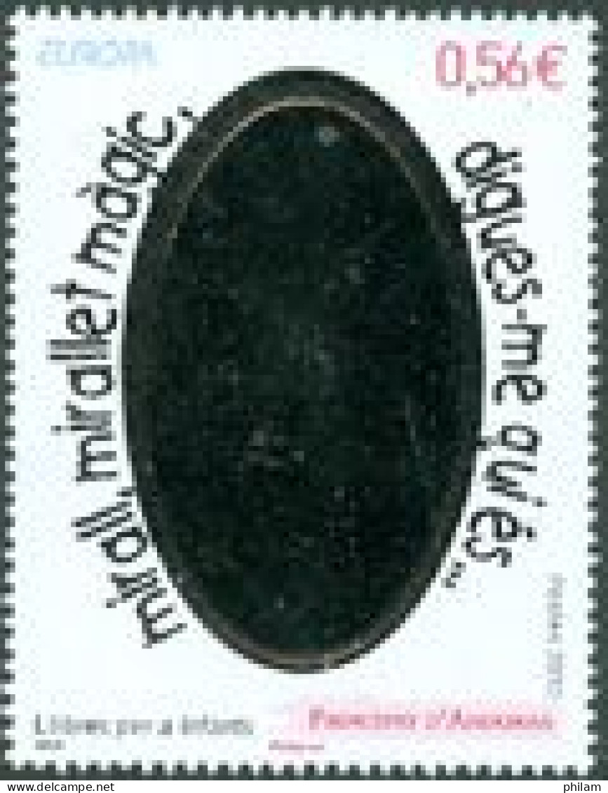 ANDORRE FRANCAIS  - 2010 - Europa - Livres Pour Enfants - 1 V. - Unused Stamps