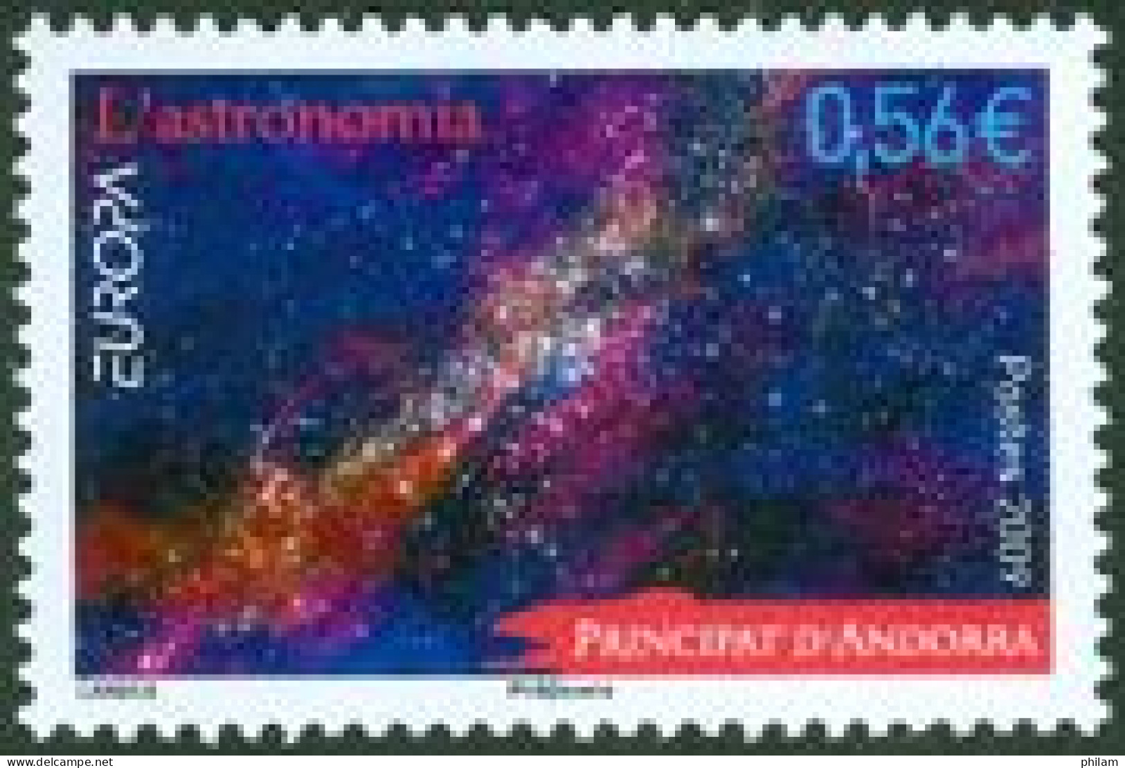 ANDORRE FRANCAIS - 2009 - Europa - L'astronomie - 1 V. - Unused Stamps
