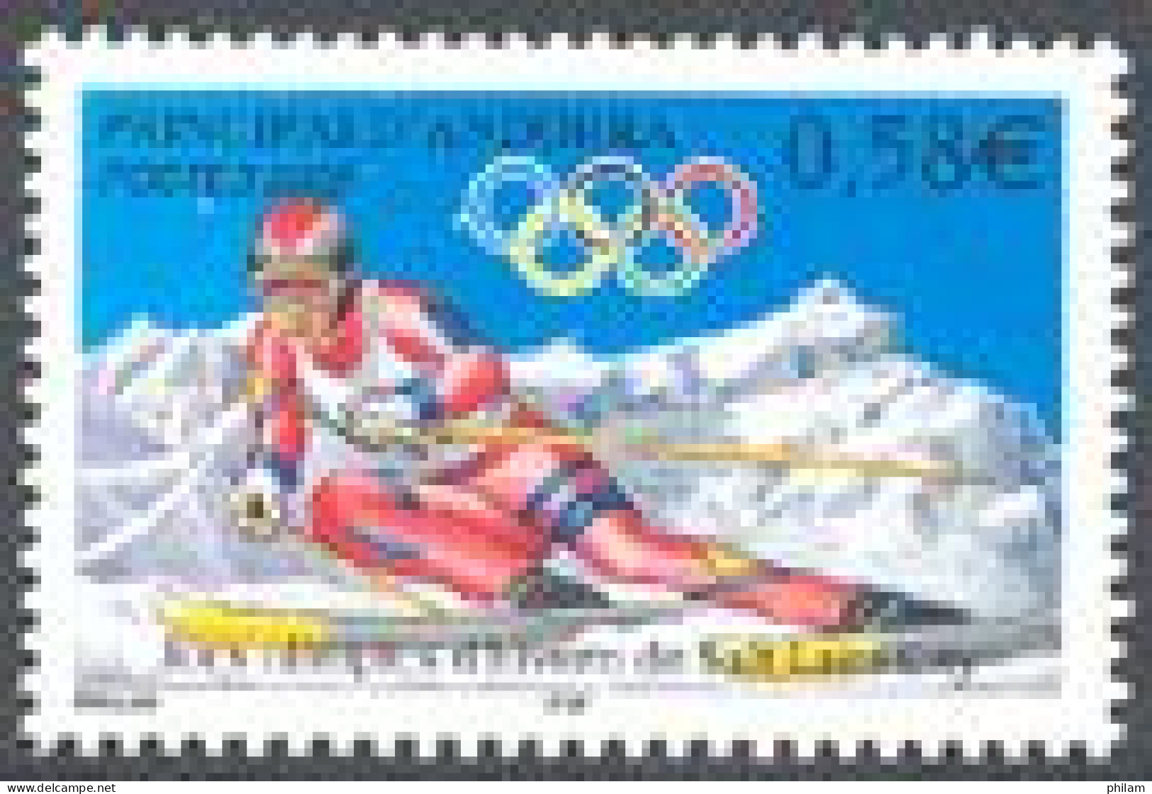 ANDORRE FRANCAIS 2002 - Jeux Olympiques De Salt Lake City - 1 V. - Unused Stamps