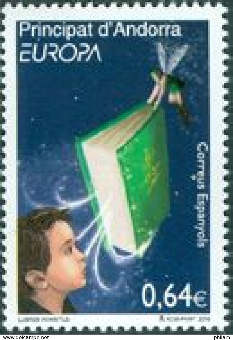 ANDORRA ESPAGNOL  2010 - Europa - Livres Pour Enfants - 1 V. - Nuevos