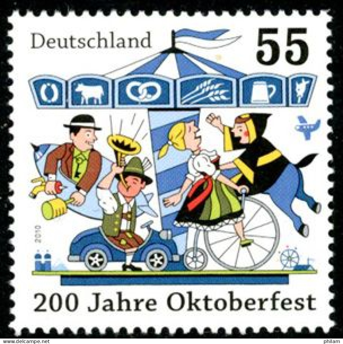 ALLEMAGNE - 2010 - Oktoberfest - Munchen - Unused Stamps