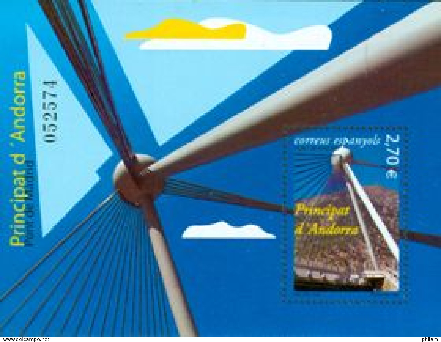 ANDORRA ESPAGNOL - Le Pont De Madrid - BF - Unused Stamps