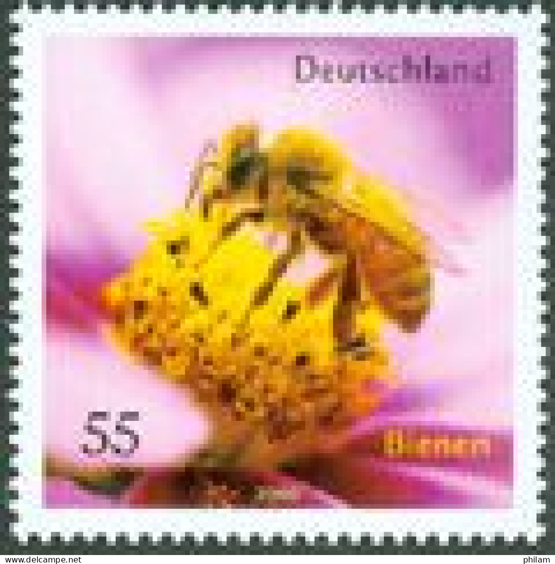 ALLEMAGNE  - 2010 - Abeille -  Adhésif De Roulette - 1 V. - Unused Stamps