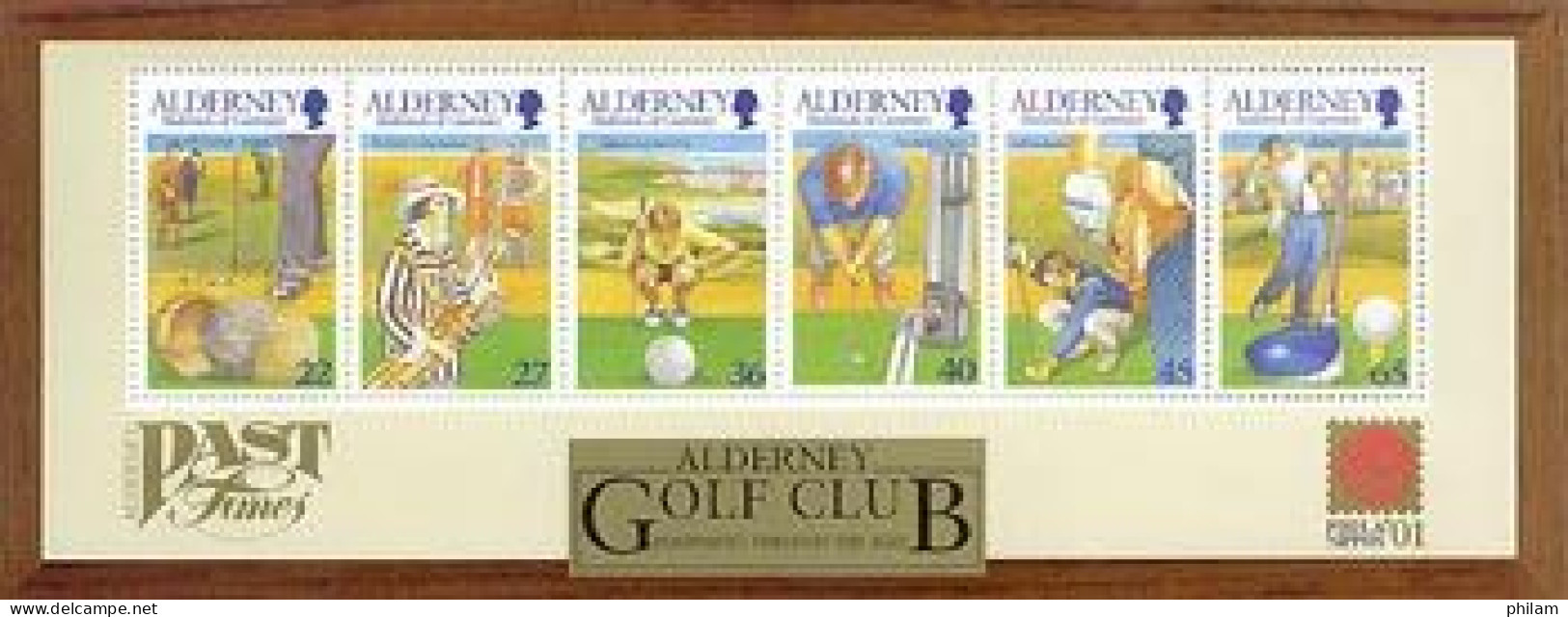 ALDERNEY 2000 -  Golf Club D'Alderney - Bloc - Alderney
