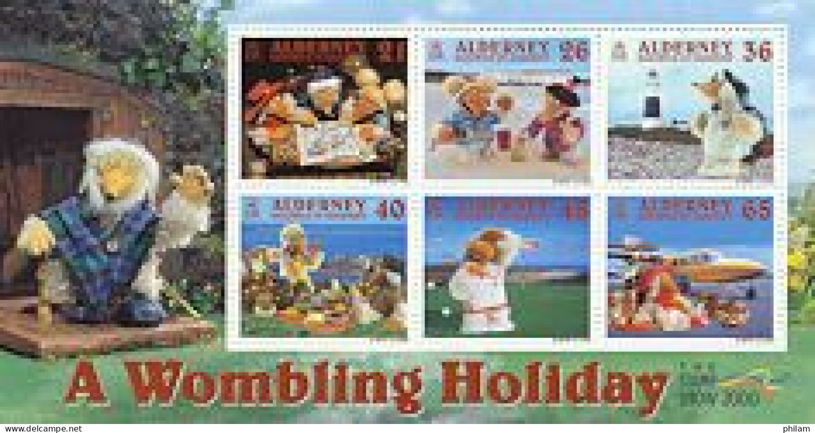 ALDERNEY 2000 -  Vacances à Alderney - Bandes Dessinées - BF - Alderney