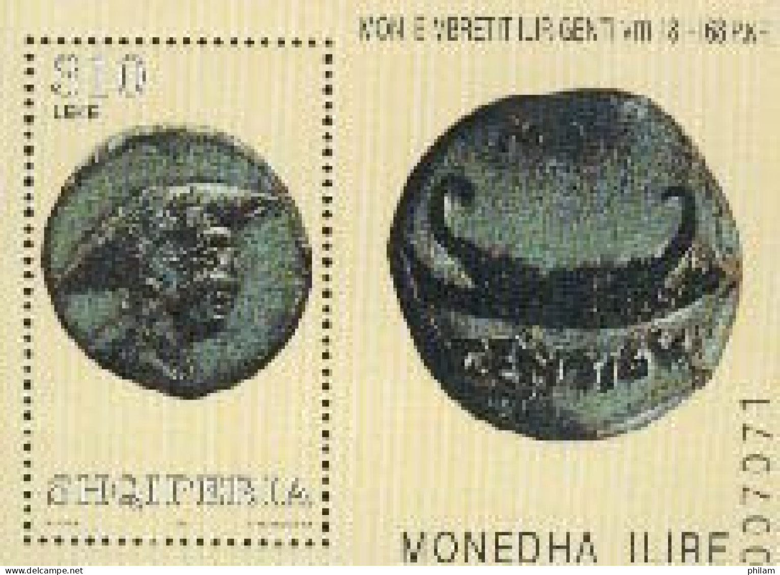 ALBANIE 1999 - Pièces De Monnaies Anciennes - BF - Albania