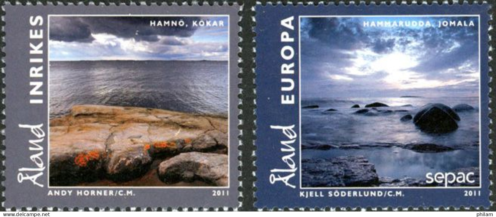 ALAND 2011-SEPAC - Paysages - 2 V. - Ålandinseln