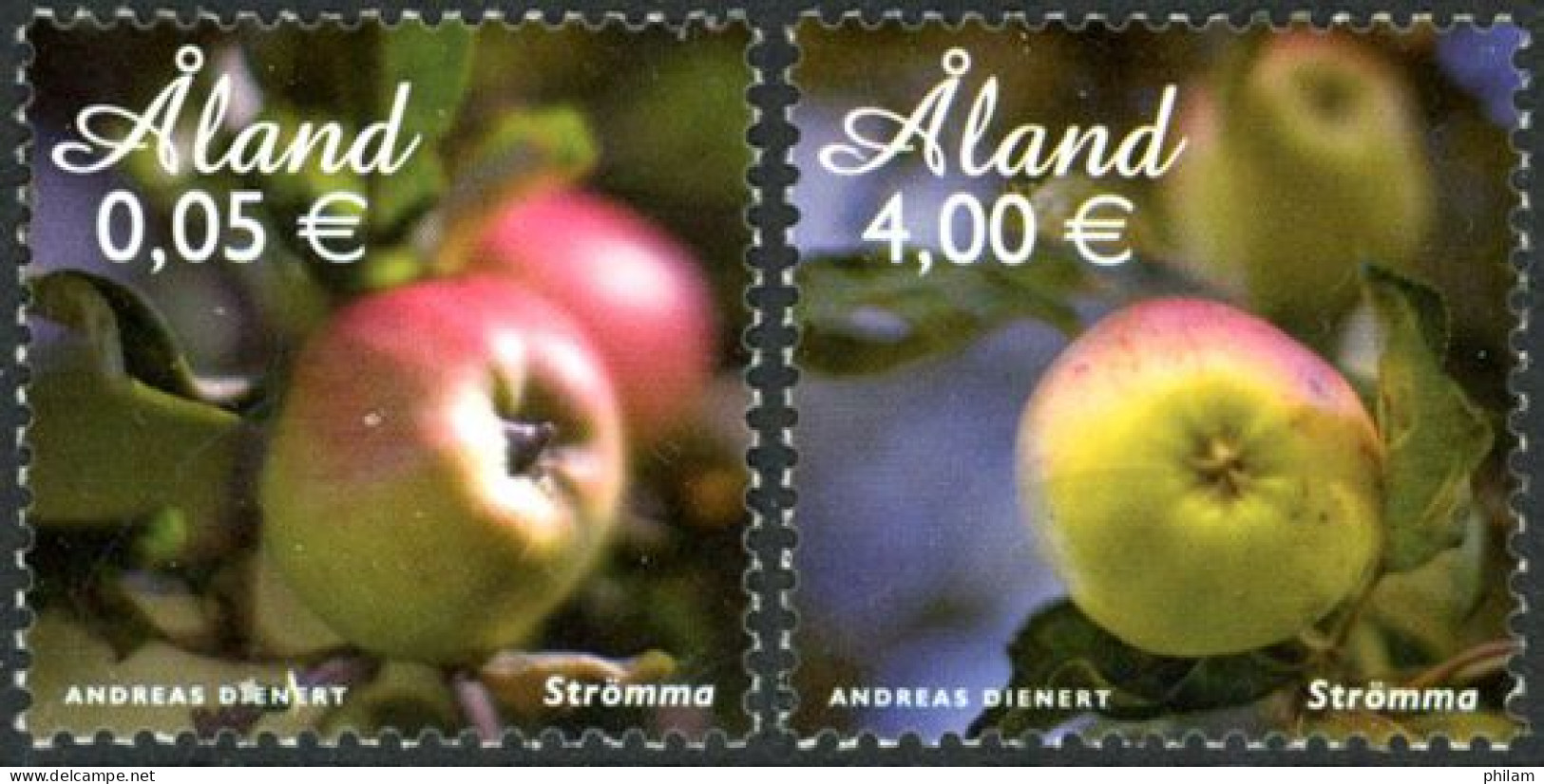 ALAND 2011-fruits Locaux- Pommes - Ålandinseln