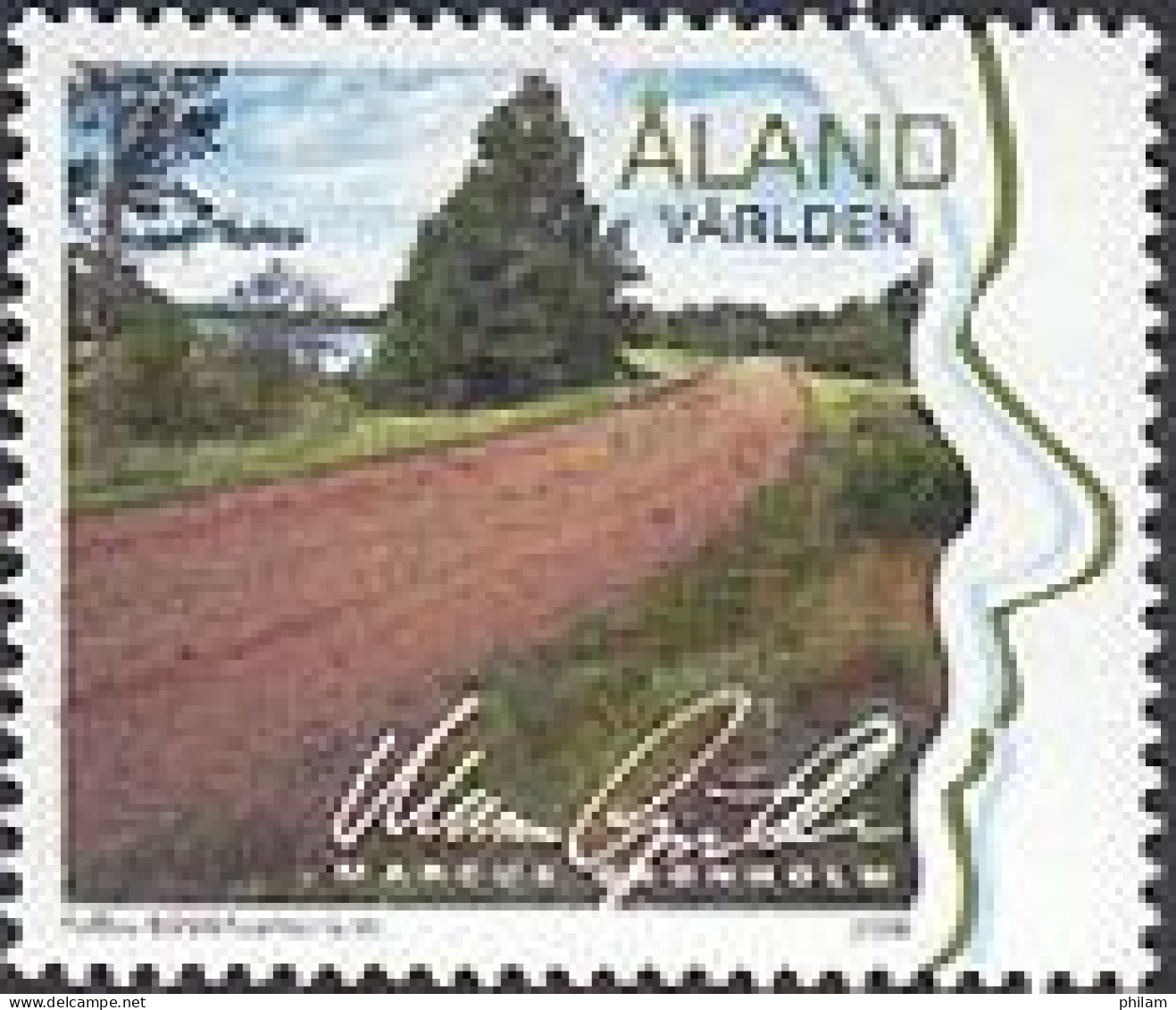 ALAND 2008 - Aland Vu Par Marcus Grönholm - 1 V. - Ålandinseln