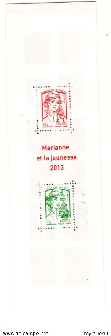 2013 : Carnets Gommés Complet - "La V° République Au Fil Du Timbre" - 1520A - 4767 - 4774 Et 4781 à 4792 - Autres & Non Classés
