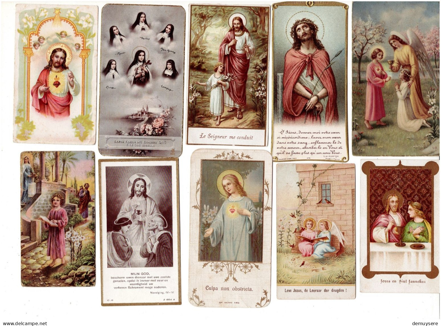 SOLDE 3271 - 30 CROMOS - - Devotion Images