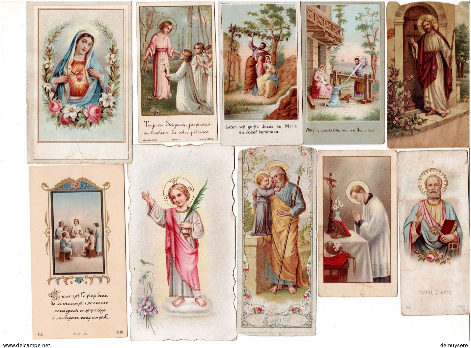 SOLDE 3271 - 30 CROMOS - - Devotion Images