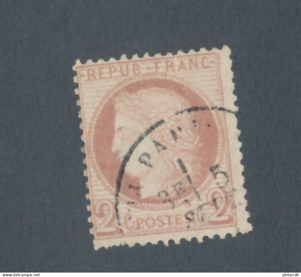 FRANCE - N° 51 OBLITERE - COTE : 15€ - 1872 - 1871-1875 Cérès