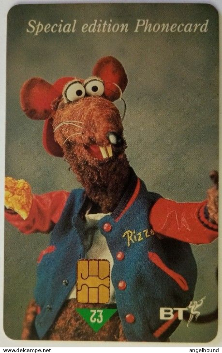 UK BT £2 Chip Card - Special Edition MUPPETS - BT Promotional