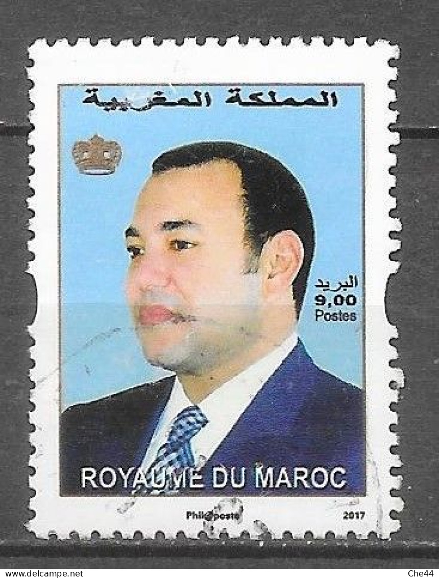 Série Courante SM Le Roi Mohamed VI (Millésime 2017) : N°1747M Chez YT. - Marokko (1956-...)