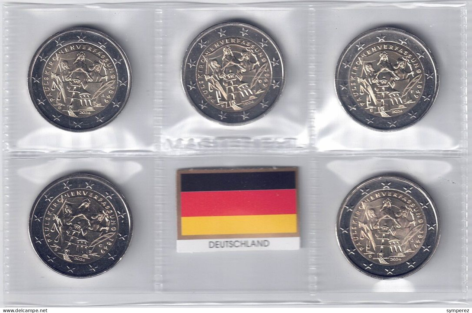 2 EUROS ALEMANIA 2024-5 CECAS -PAUL- - Collections