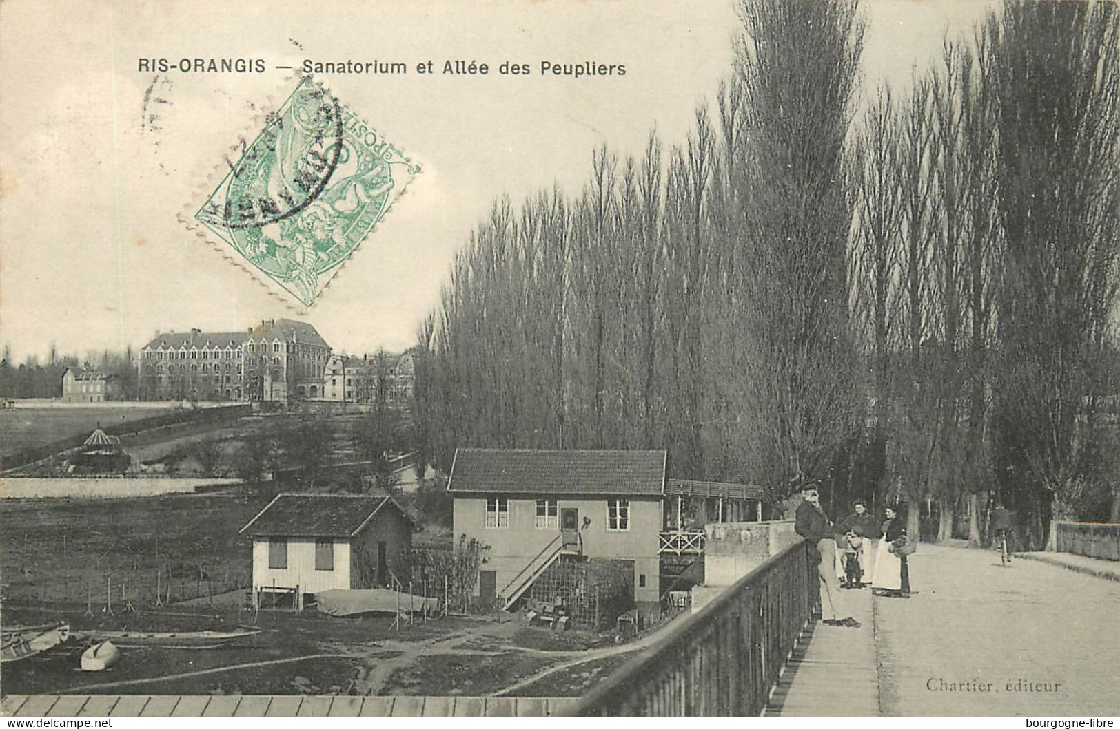 RIS ORANGIS SANATORIUM ET ALLEE DES PEUPLIERS - Ris Orangis