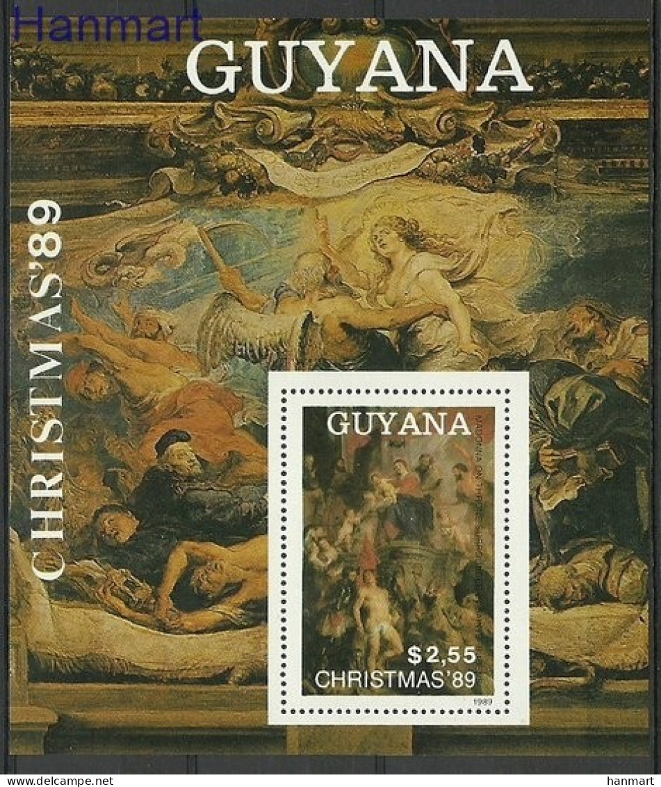 Guyana 1989 Mi Block 75 MNH  (ZS3 GYNbl75) - Other