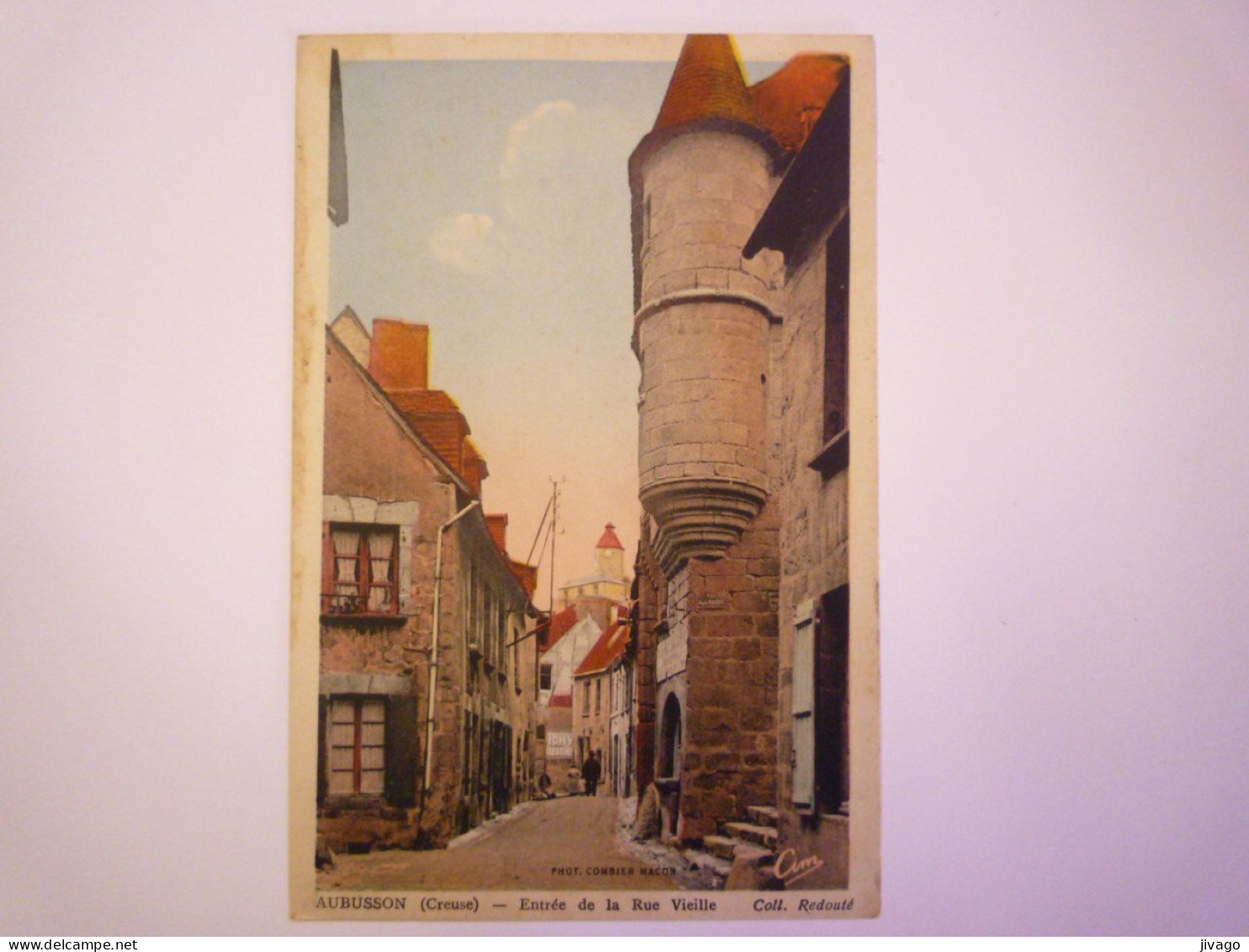 2024 - 1658  AUBUSSON  (Creuse)  :  Entrée De La Rue Vieille   1938   XXX - Aubusson