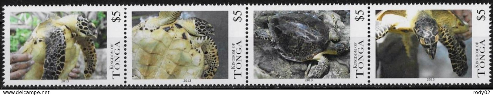 TONGA - TORTUES - N° 1341 A 1344 ET 1345 A 1348 - NEUF** MNH - Turtles