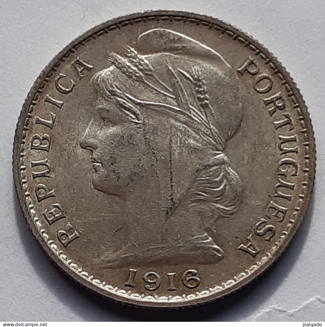 Portugal   República  20 Centavos 1916 - Portugal
