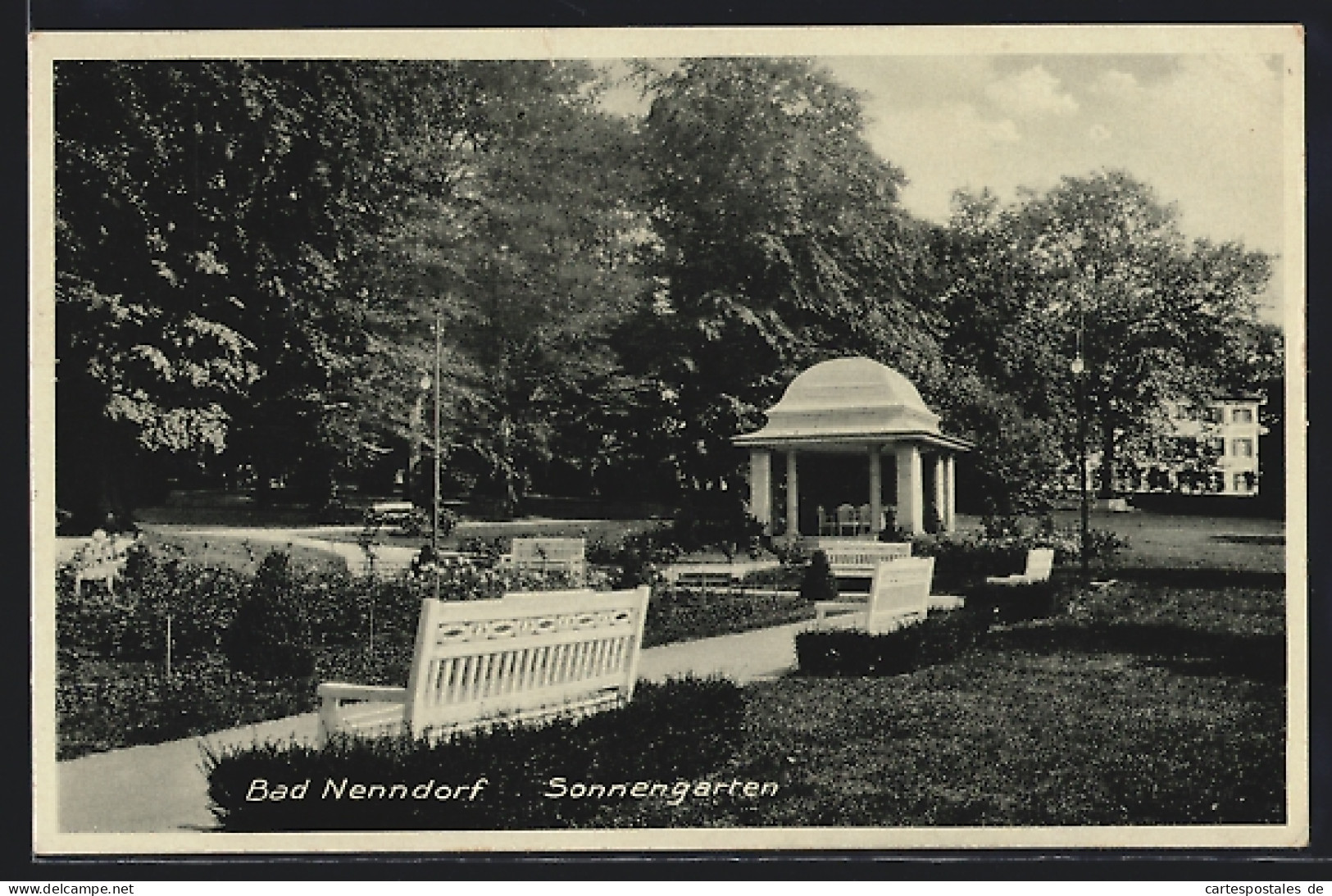 AK Bad Nenndorf, Sonnengarten Mit Pavillon  - Bad Nenndorf