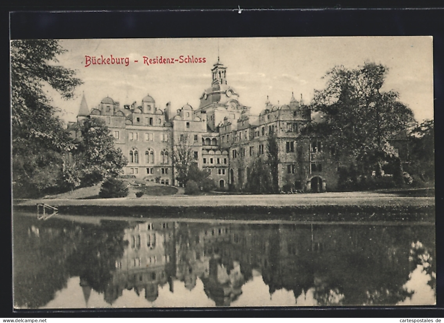 AK Bückeburg, Residenz-Schloss  - Bückeburg