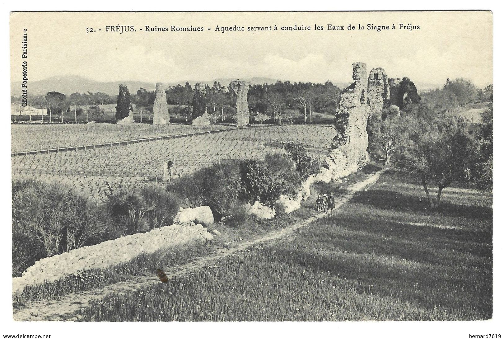 83 Frejus -   Ruines Romaines - Aqueduc Servant A Conduire Les Eaux  De La Siagne A Frejus - Frejus