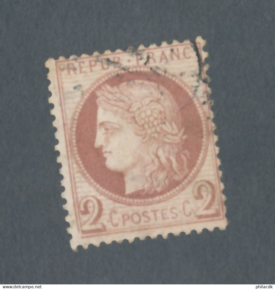 FRANCE - N° 51 OBLITERE - COTE : 15€ - 1872 - 1871-1875 Ceres