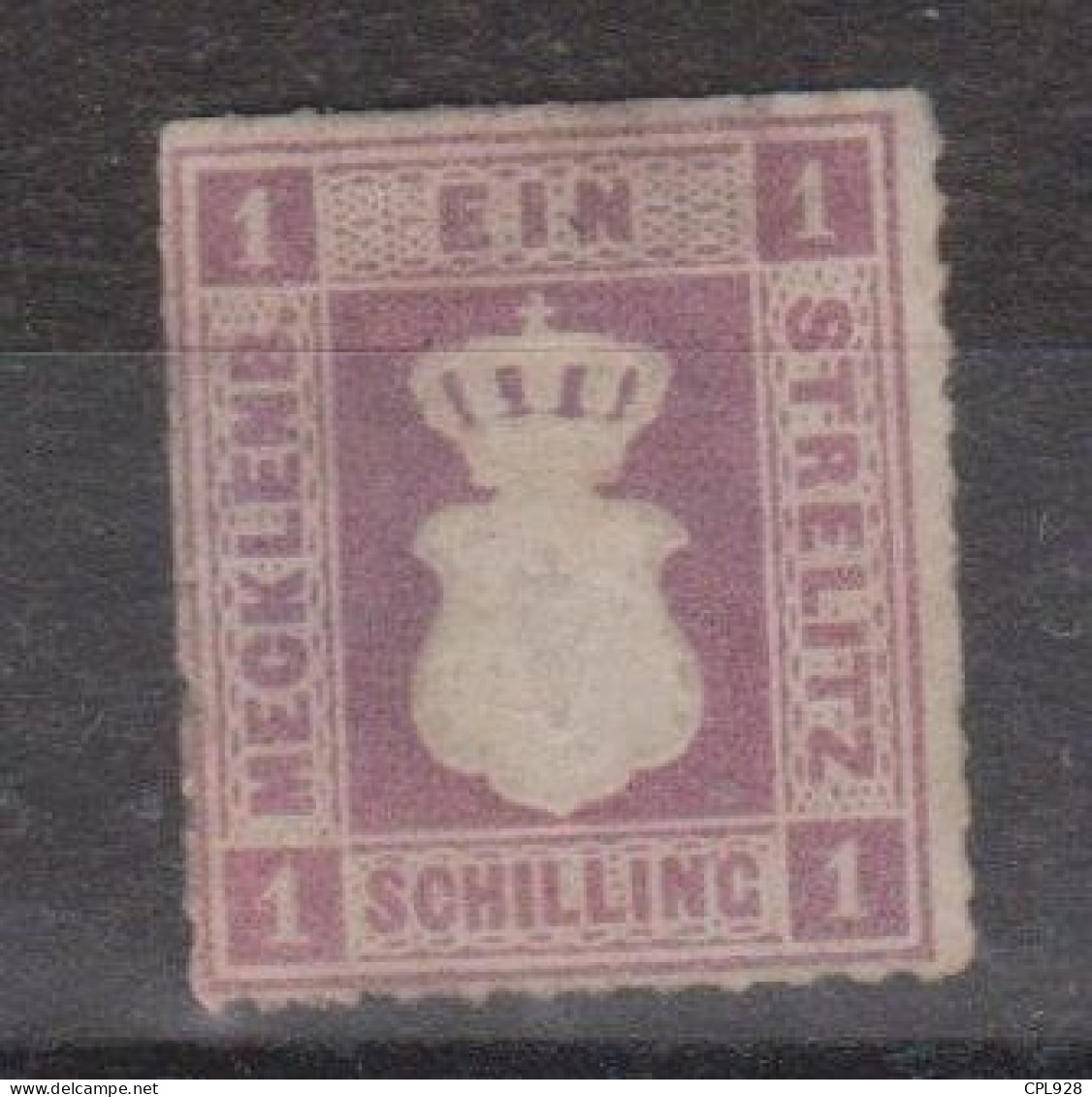 Mecklembourg-Strelitz N° 3 Sans Gomme Avec Charnière - Mecklenburg-Strelitz