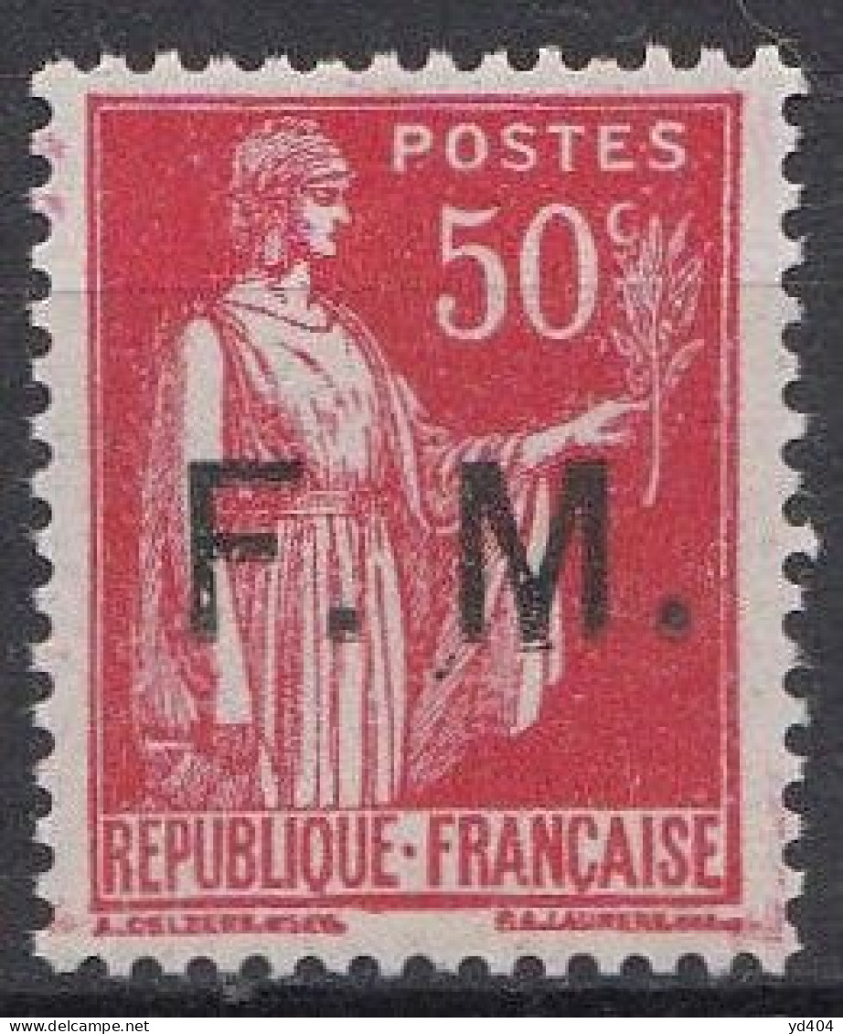 FR6603A- FRANCE – MILITARY FRANK ST. – 1933 – TYPE PAIX – Y&T # 7 MNH 20 € - Militärische Franchisemarken
