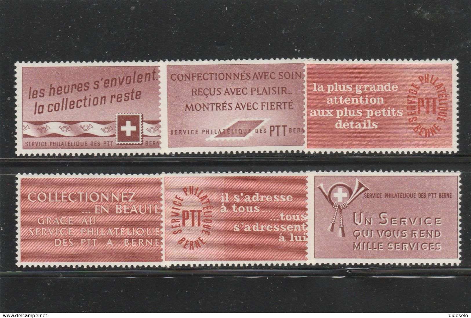 Switzerland - Set Of MNH(**) Vignete / Labels / Philatelic Service Bern - Cinderellas
