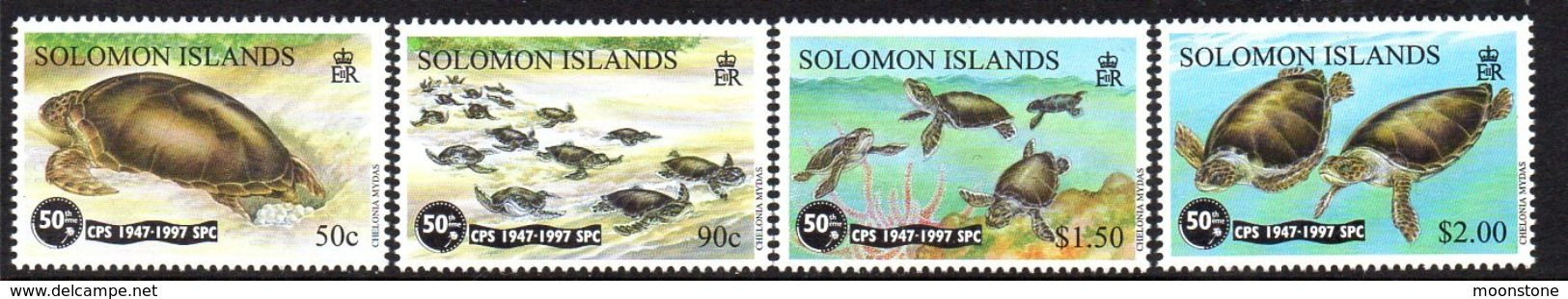 Solomon Islands 1997 Turtles Set Of 4, MNH, SG 894/7 (B) - Isole Salomone (1978-...)