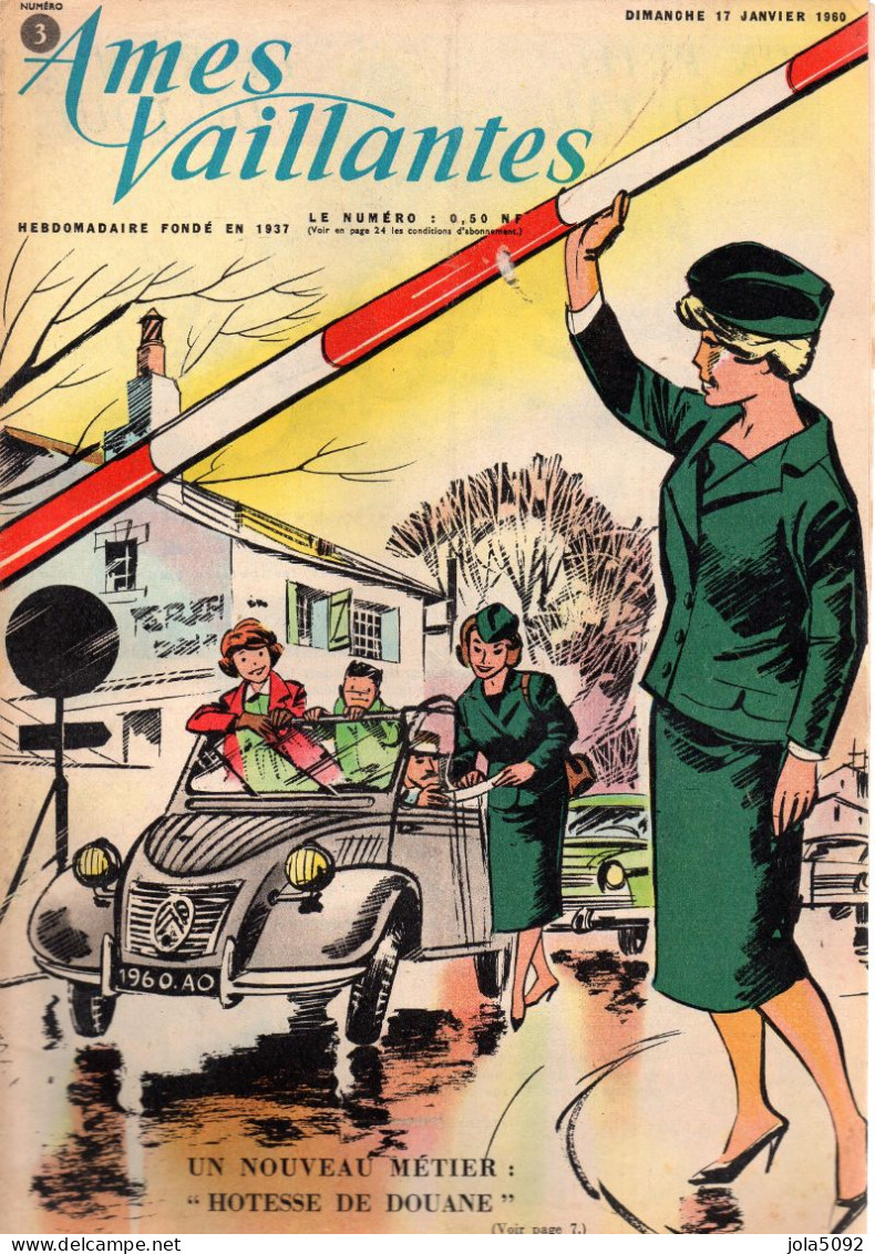 AMES VAILLANTES Du 17/01/1960 N°3 - Autres & Non Classés