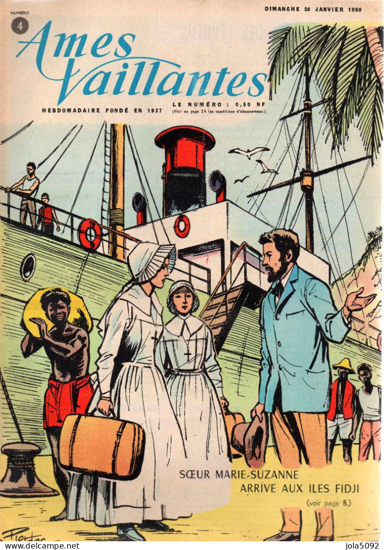 AMES VAILLANTES Du 24/01/1960 N°4 - Autres & Non Classés