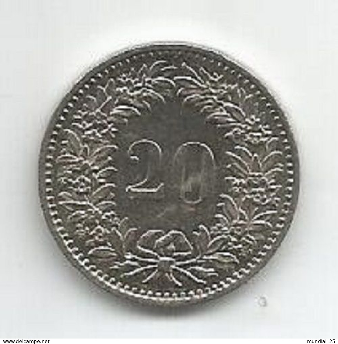 SWITZERLAND 20 RAPPEN 1981 - 20 Rappen