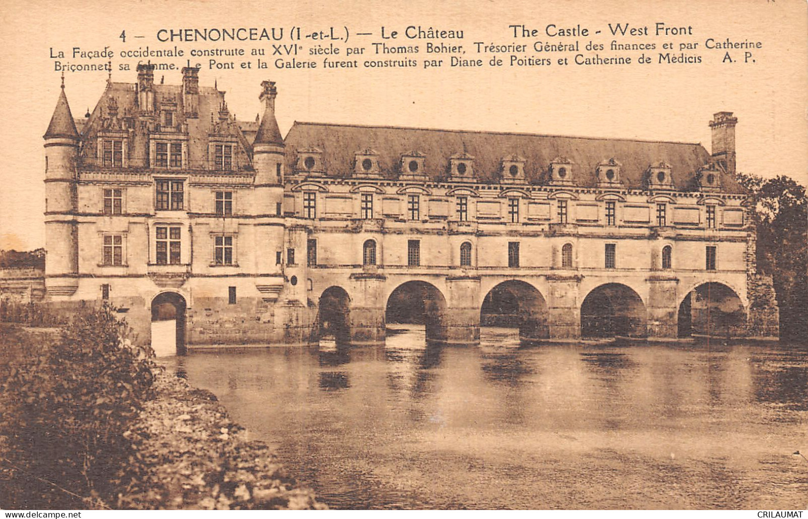 37-CHENONCEAUX-N°T5094-B/0253 - Chenonceaux