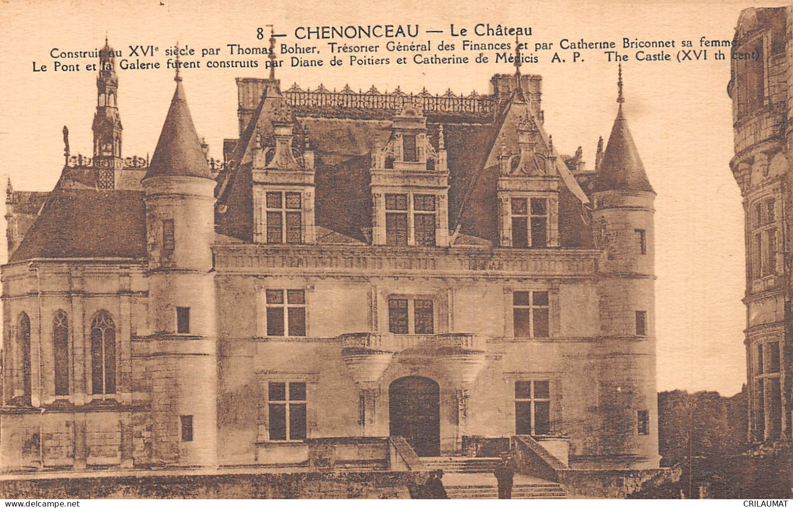 37-CHENONCEAUX-N°T5094-B/0251 - Chenonceaux
