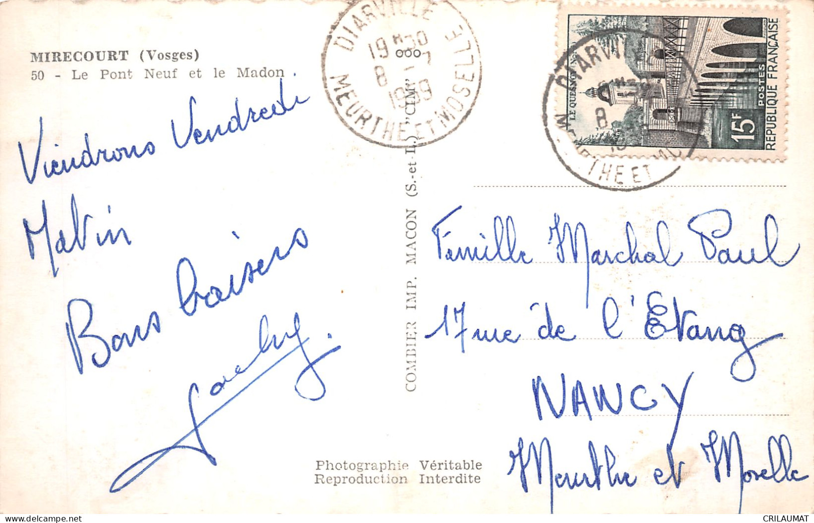 88-MIRECOURT-N°T5094-A/0225 - Mirecourt