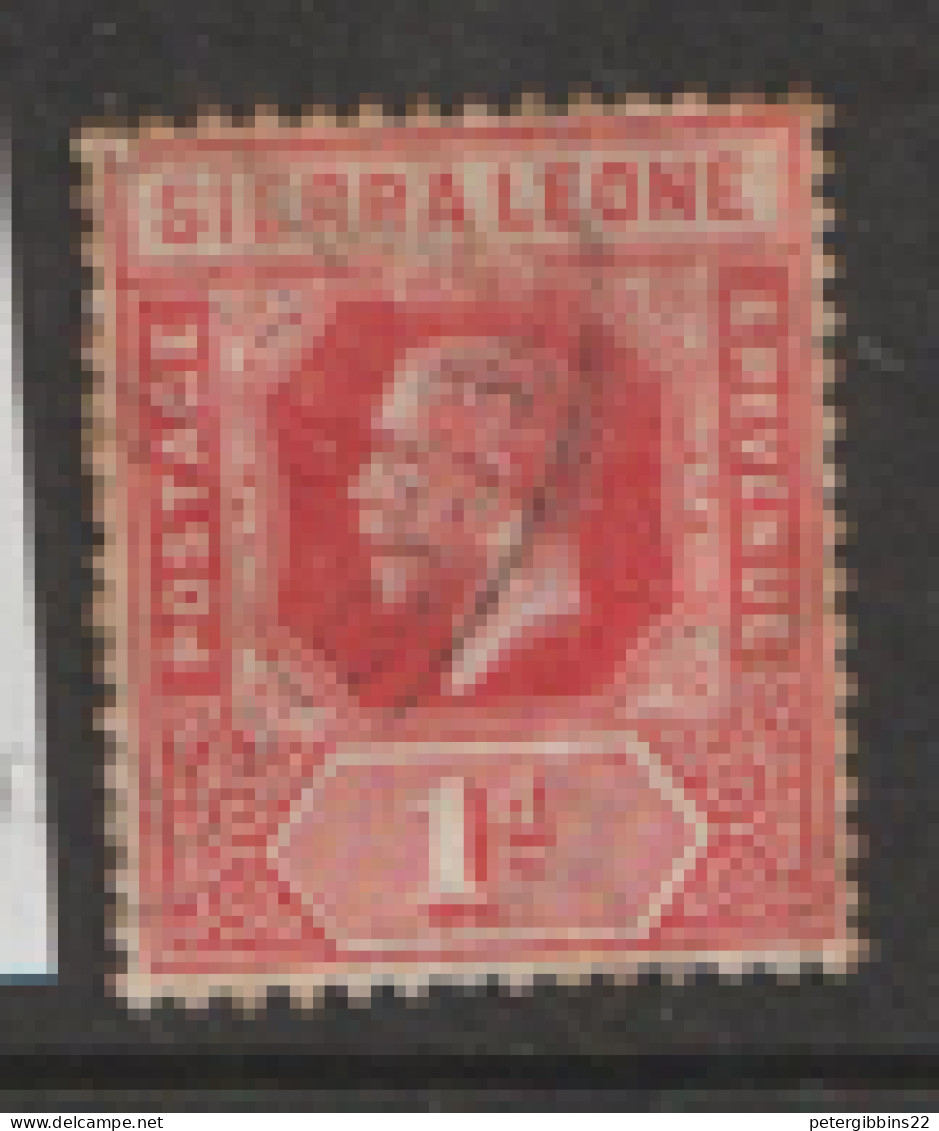 Sierra Leone  1912  SG  113b   1d Rose Red Fine Used - Sierra Leona (...-1960)